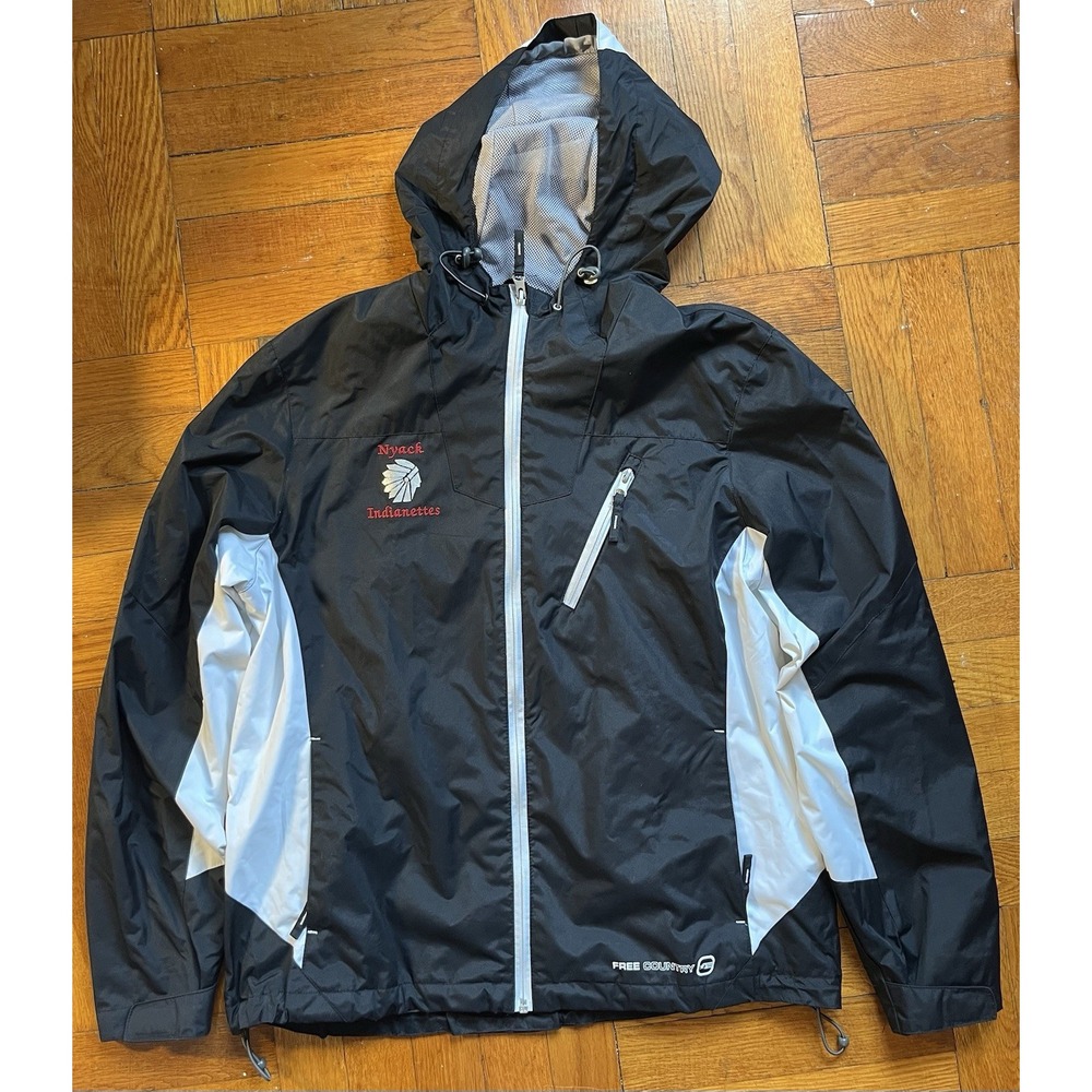 Nyack Large High School Indianettes Cheerleader Jacket Indian Logo Embroidery